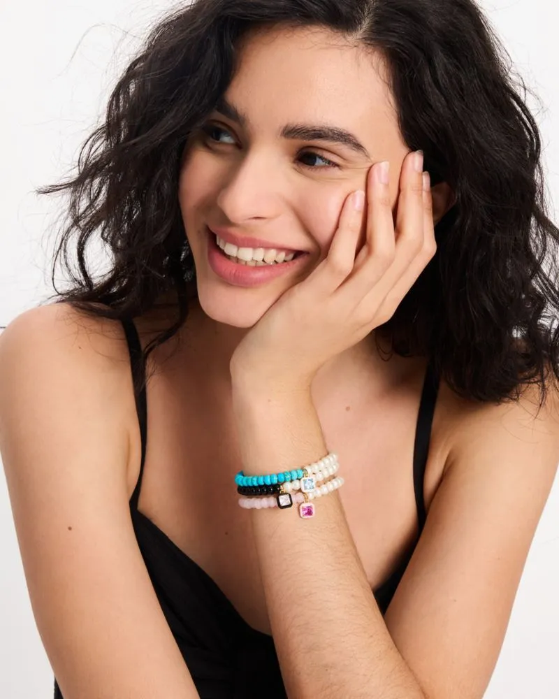 Brighten Up Beaded Stretch Bracelet sold by Kate Spade product image thumbnail 4