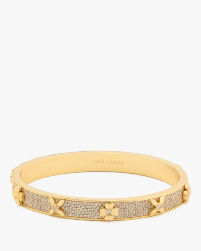 Heritage Bloom Hinged Bangle sold by Kate Spade