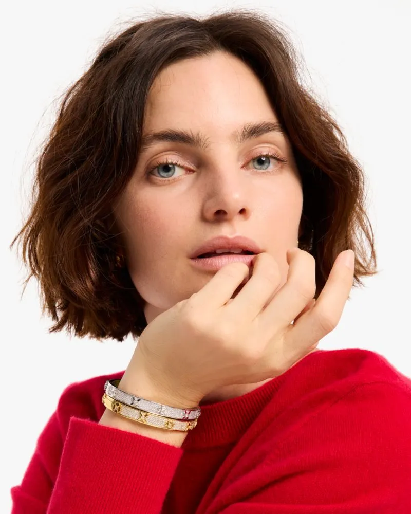 Heritage Bloom Hinged Bangle sold by Kate Spade product image thumbnail 4