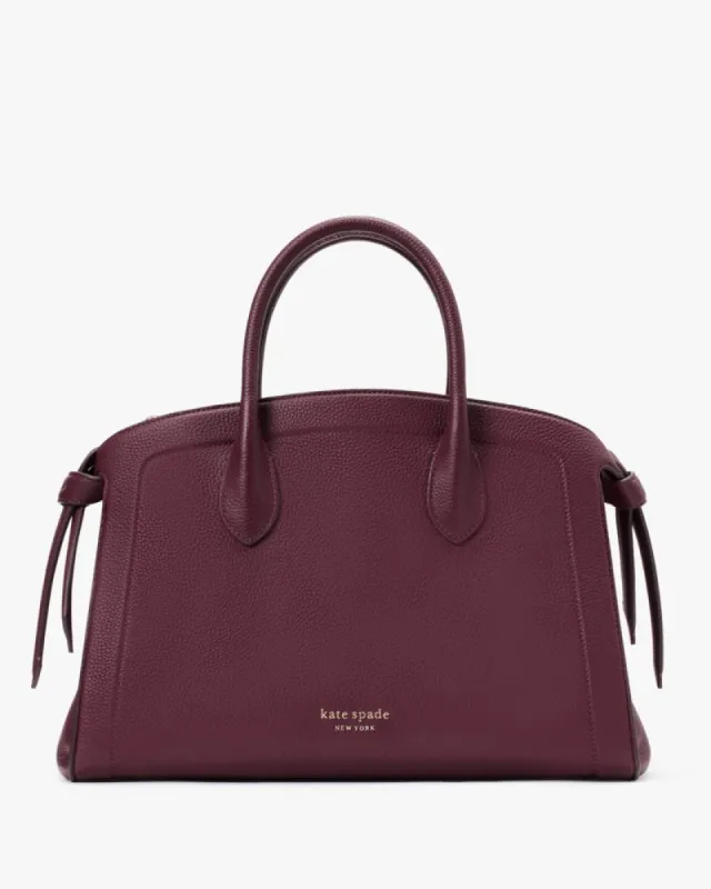 Knott Large Zip-top Satchel sold by Kate Spade