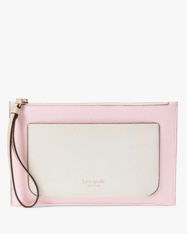 Ava Colorblocked Wristlet sold by Kate Spade