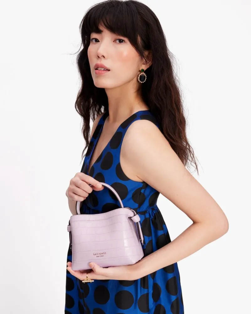 Knott Croc-embossed Mini Crossbody Tote sold by Kate Spade product image thumbnail 3