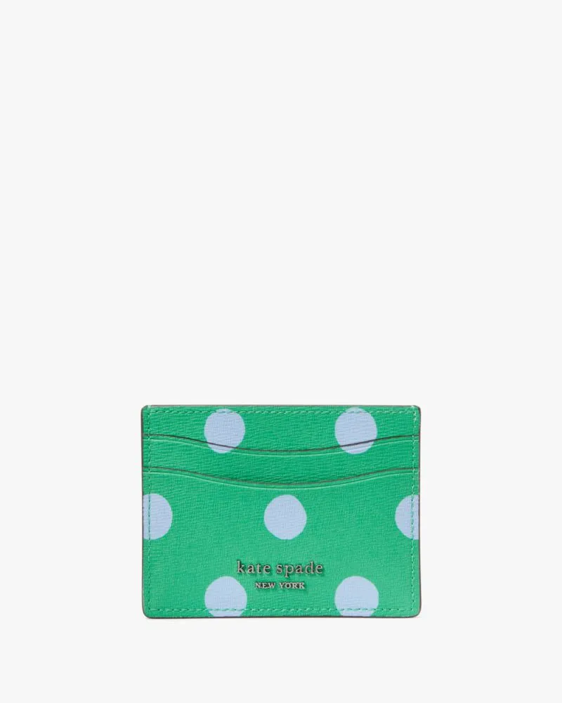 Morgan Sunshine Dot Card Holder sold by Kate Spade