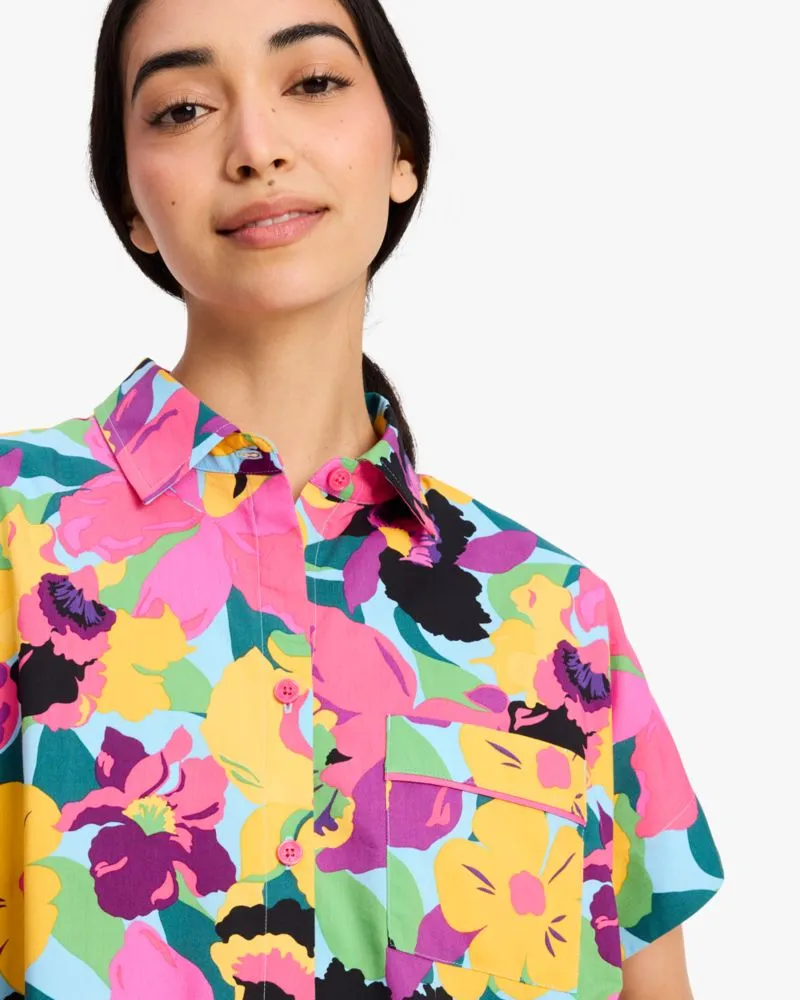 Orchid Bloom Cropped Pj Set sold by Kate Spade product image thumbnail 3