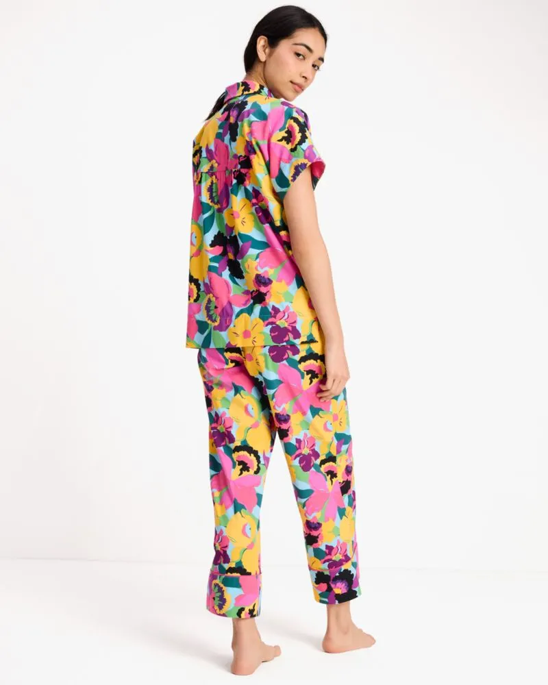 Orchid Bloom Cropped Pj Set sold by Kate Spade product image thumbnail 4