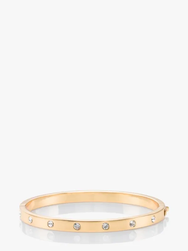 Set In Stone Hinged Bangle sold by Kate Spade