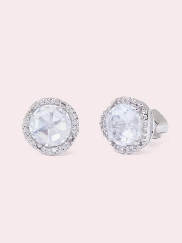 That Sparkle Pavé Round Large Studs sold by Kate Spade