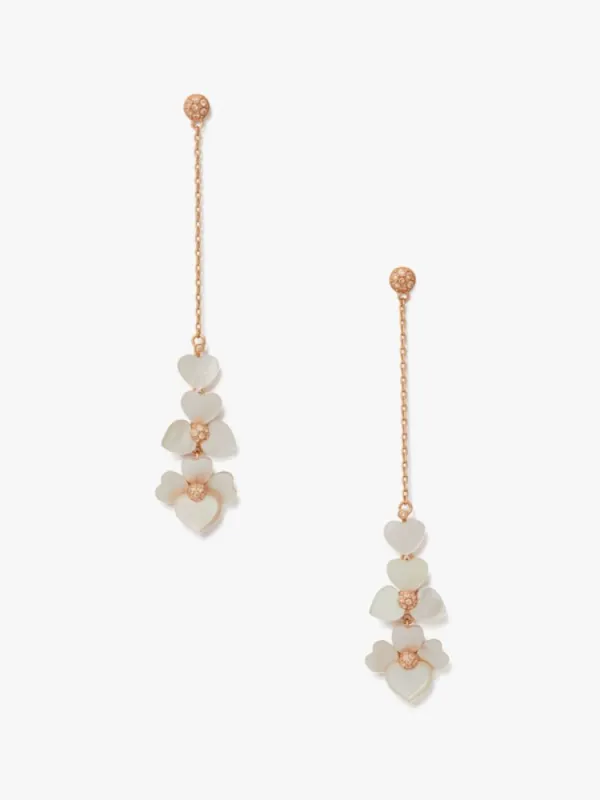 Precious Pansy Linear Earrings sold by Kate Spade
