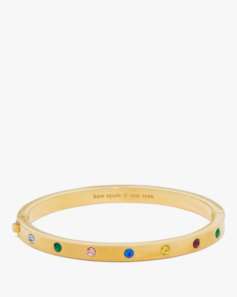 Set In Stone Hinged Bangle sold by Kate Spade
