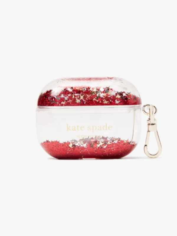 Liquid Glitter Airpods Pro Case sold by Kate Spade