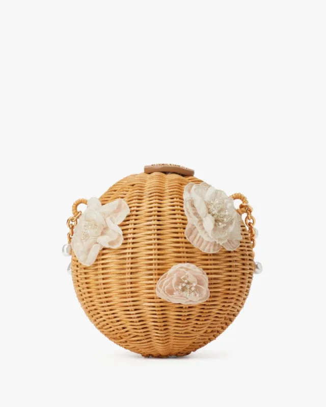 Bridal Wicker Bouquet Lantern Crossbody sold by Kate Spade