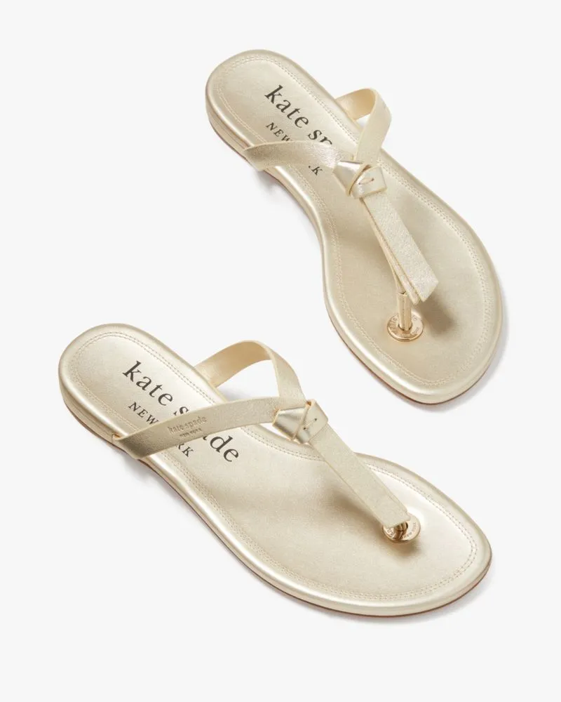 Knott Slide Sandals sold by Kate Spade