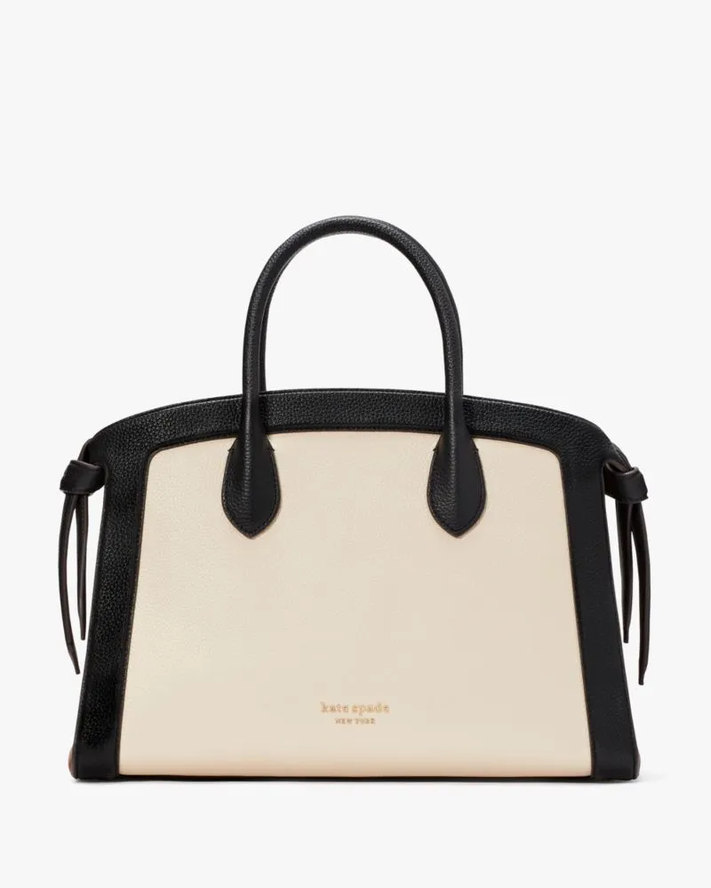Knott Colorblocked Large Zip-top Satchel sold by Kate Spade