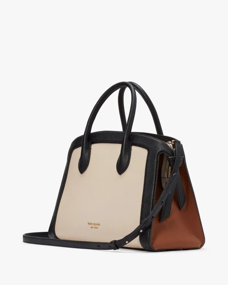 Knott Colorblocked Large Zip-top Satchel sold by Kate Spade product image thumbnail 4