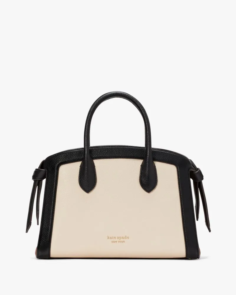 Knott Colorblocked Medium Zip-top Satchel sold by Kate Spade