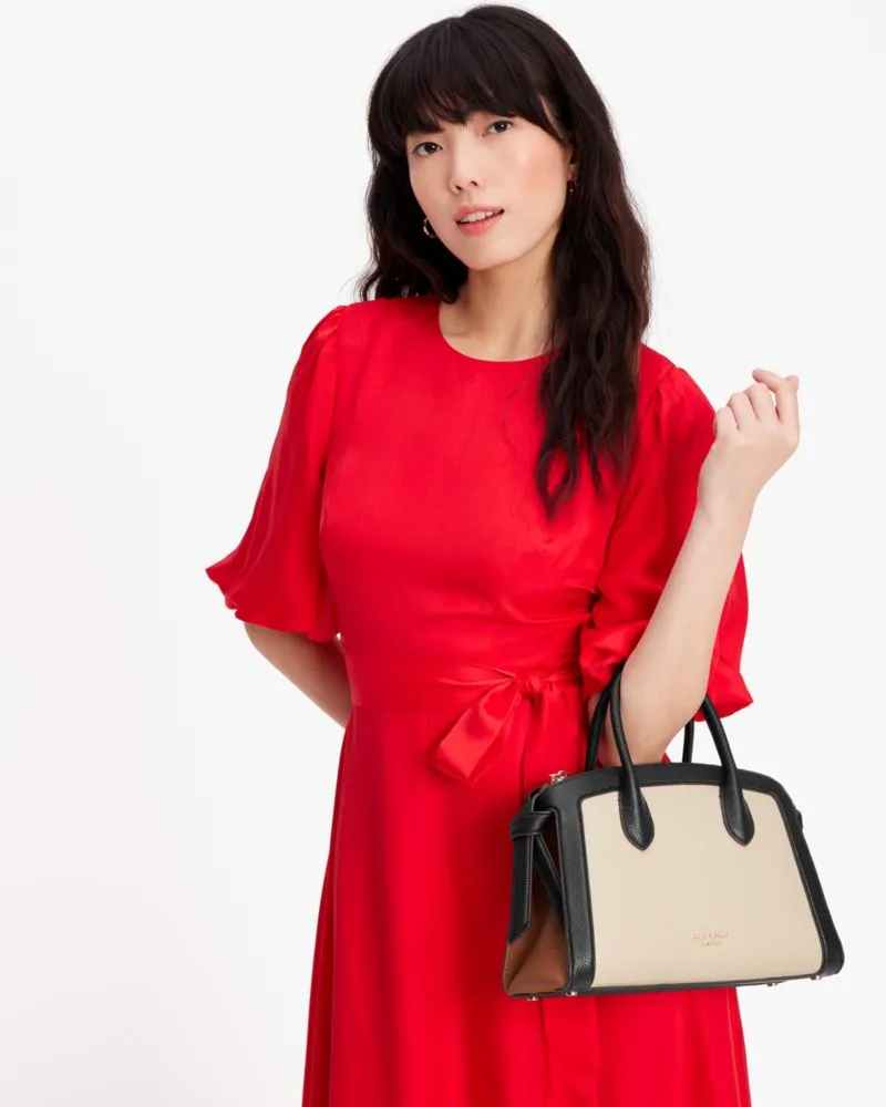 Knott Colorblocked Medium Zip-top Satchel sold by Kate Spade product image thumbnail 3