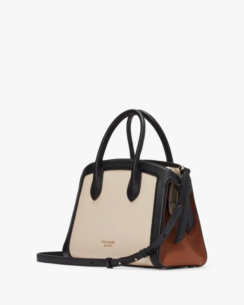 Knott Colorblocked Medium Zip-top Satchel sold by Kate Spade product image thumbnail 4