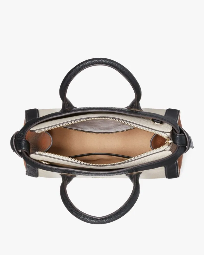 Knott Colorblocked Medium Zip-top Satchel sold by Kate Spade product image thumbnail 5