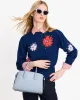 Knott Croc-embossed Medium Zip-top Satchel sold by Kate Spade
