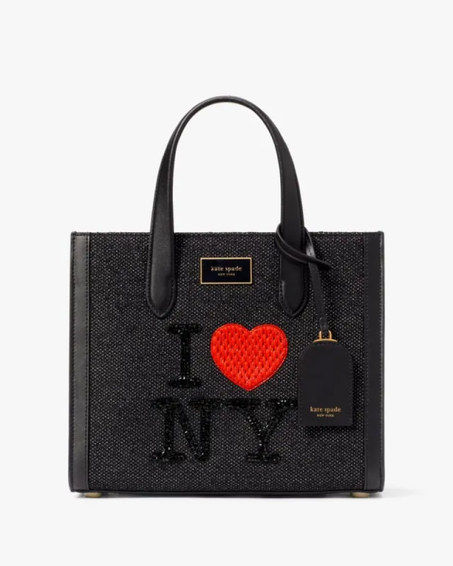 I Love Ny X Kate Spade New York Embellished Manhattan Small Tote sold by Kate Spade