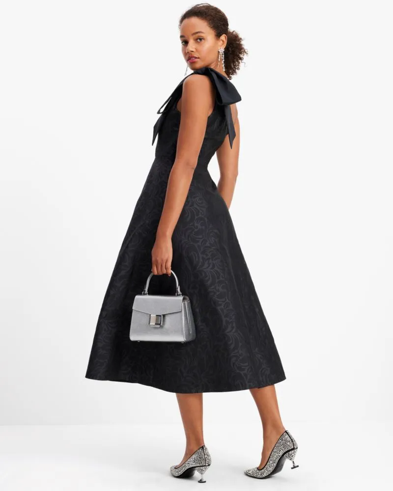 Flourish Swirl One-Shoulder Dress sold by Kate Spade product image thumbnail 5