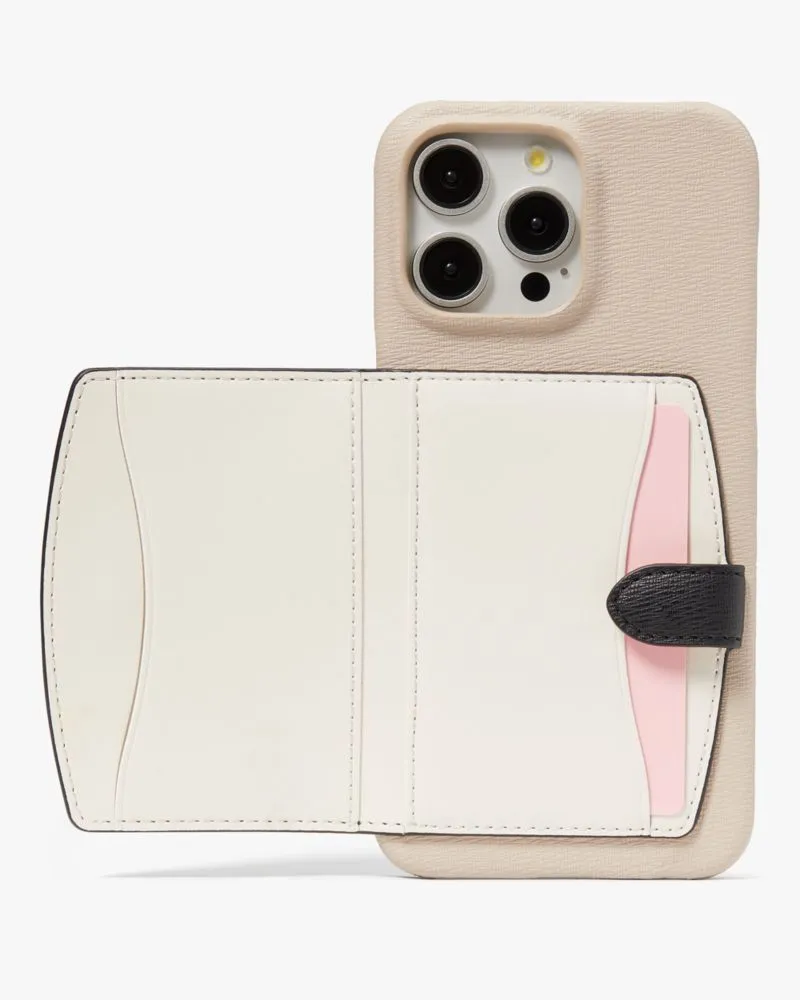 Morgan Colorblocked iPhone 15 Pro Max Cardholder Case sold by Kate Spade product image thumbnail 2