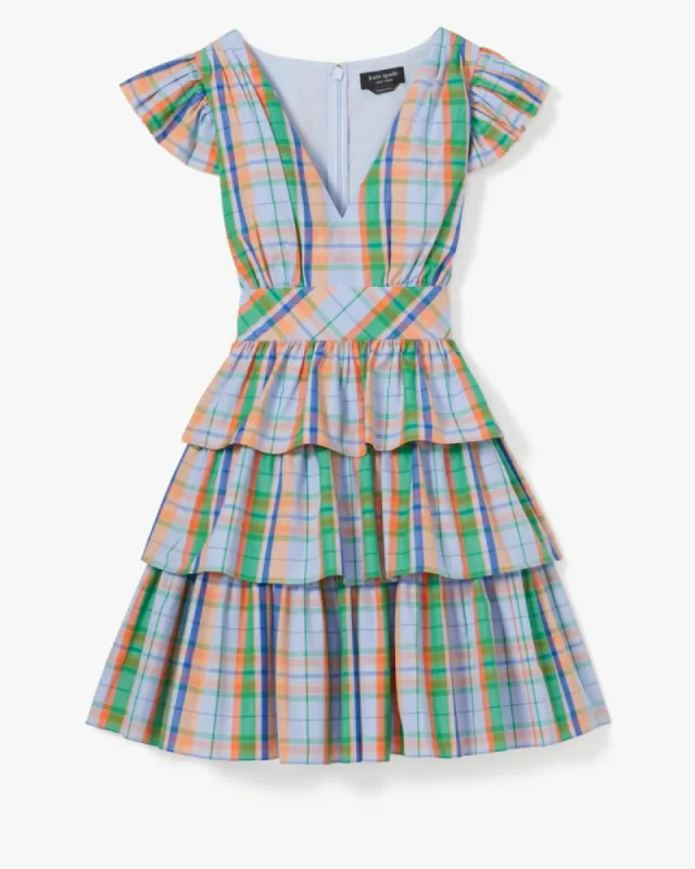 Sunshine Madras Tiered Dress sold by Kate Spade