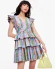 Sunshine Madras Tiered Dress sold by Kate Spade