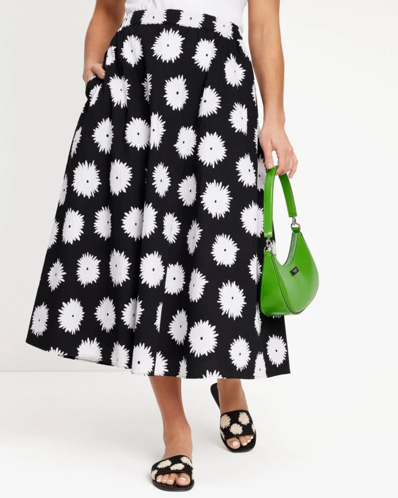 Pom Pom Floral Skirt sold by Kate Spade product image thumbnail 2
