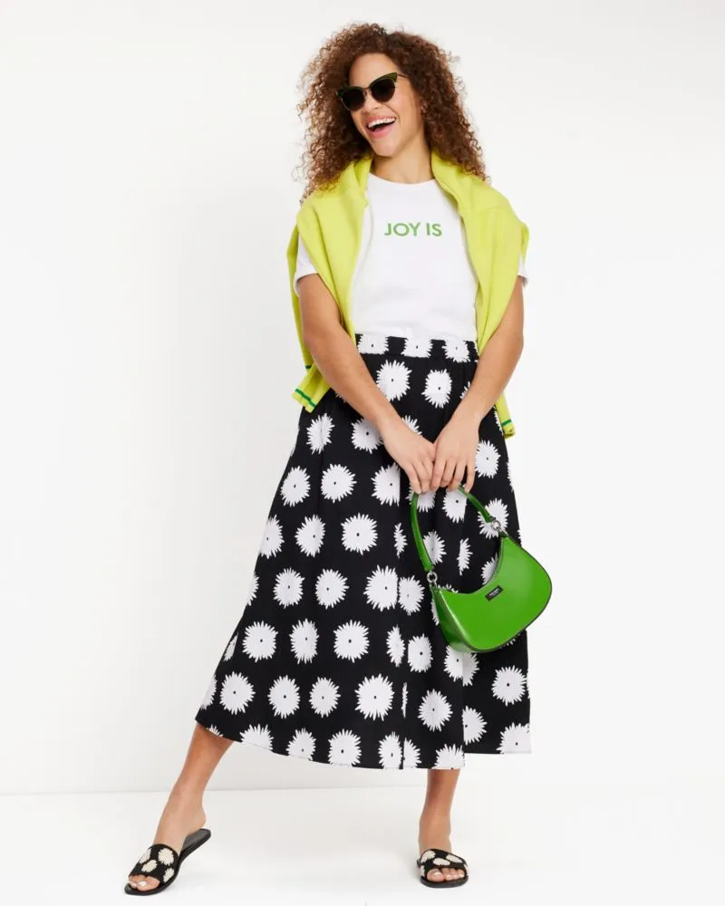Pom Pom Floral Skirt sold by Kate Spade product image thumbnail 3