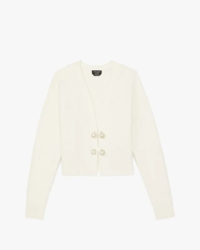 Ribbed Pearl Cardigan sold by Kate Spade