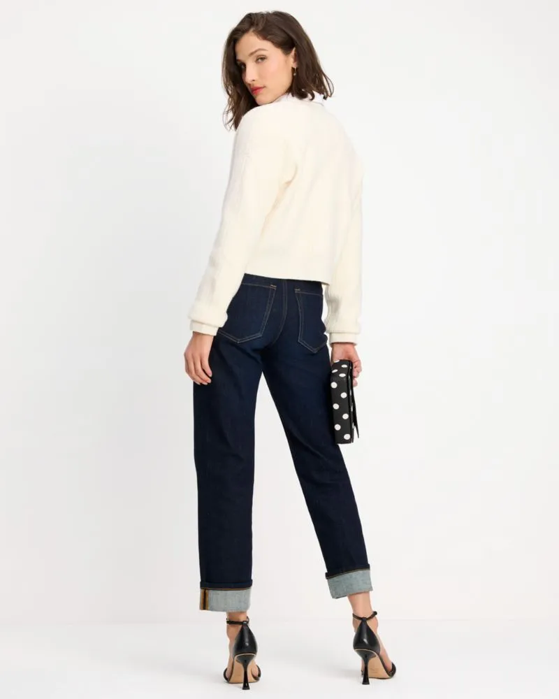 Ribbed Pearl Cardigan sold by Kate Spade product image thumbnail 5