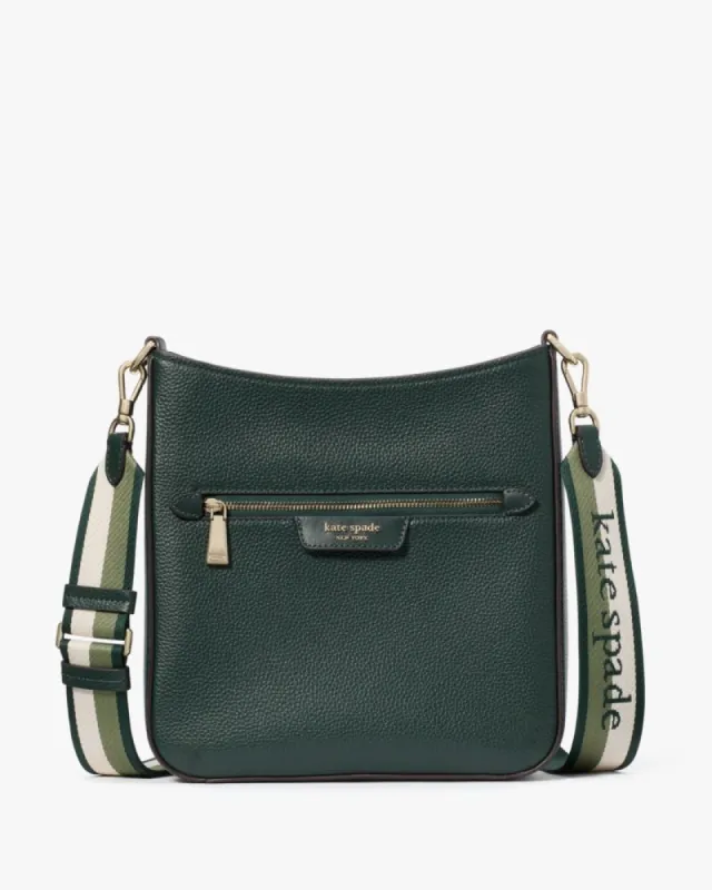 Hudson Pebbled Leather Large Messenger Crossbody sold by Kate Spade
