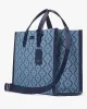 Spade Flower Jacquard Denim Manhattan Large Tote sold by Kate Spade