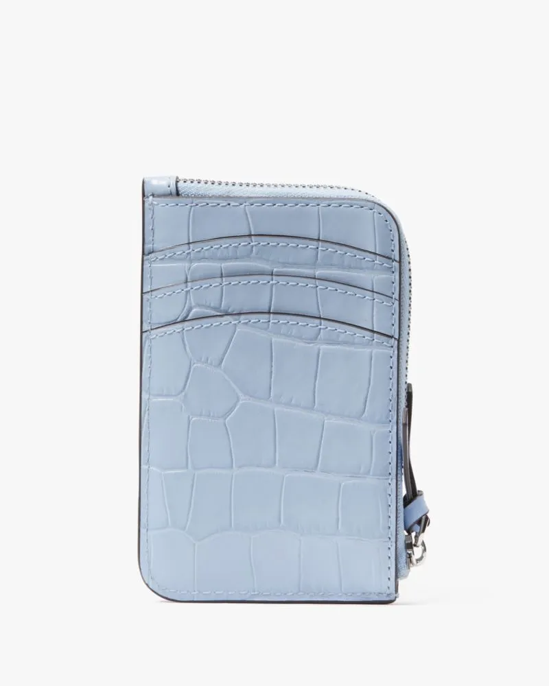 Knott Croc-embossed Zip Cardholder sold by Kate Spade product image thumbnail 3