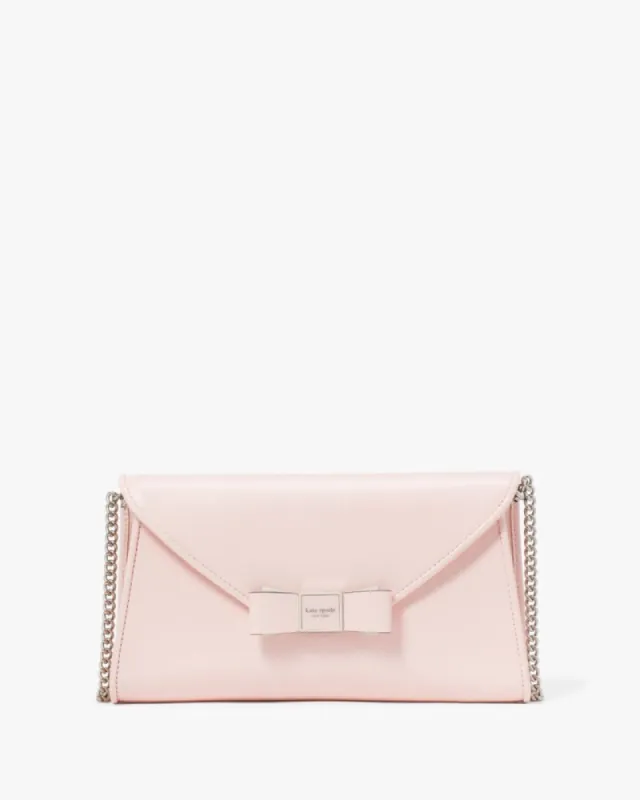 Morgan Bow Embellished Patent Leather Envelope Flap Crossbody sold by Kate Spade