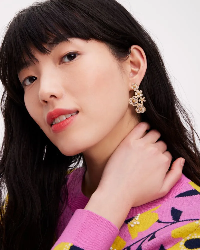 Fleurette Statement Earrings sold by Kate Spade product image thumbnail 2