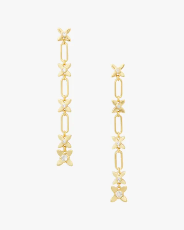 Heritage Bloom Linear Earrings sold by Kate Spade