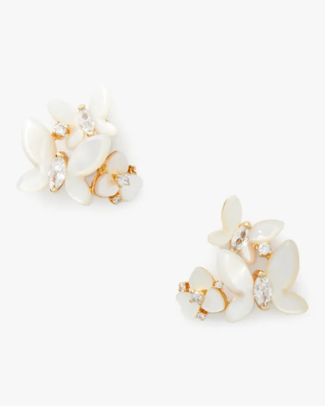 Social Butterly Cluster Studs sold by Kate Spade