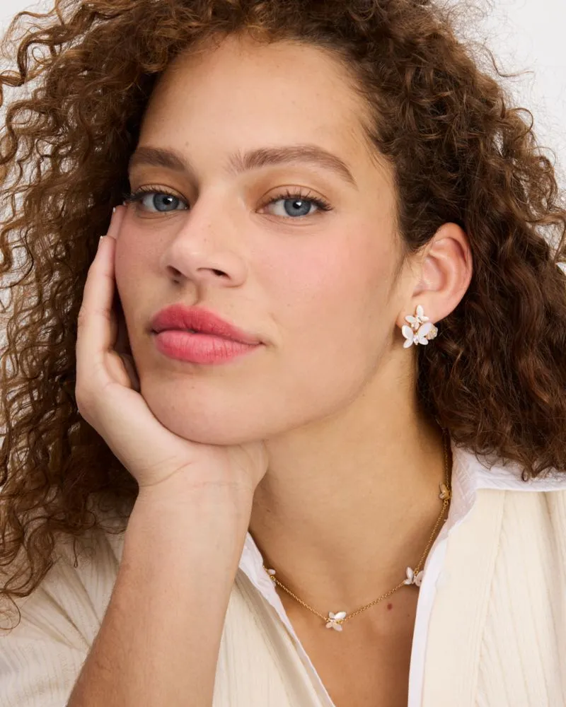 Social Butterly Cluster Studs sold by Kate Spade product image thumbnail 3