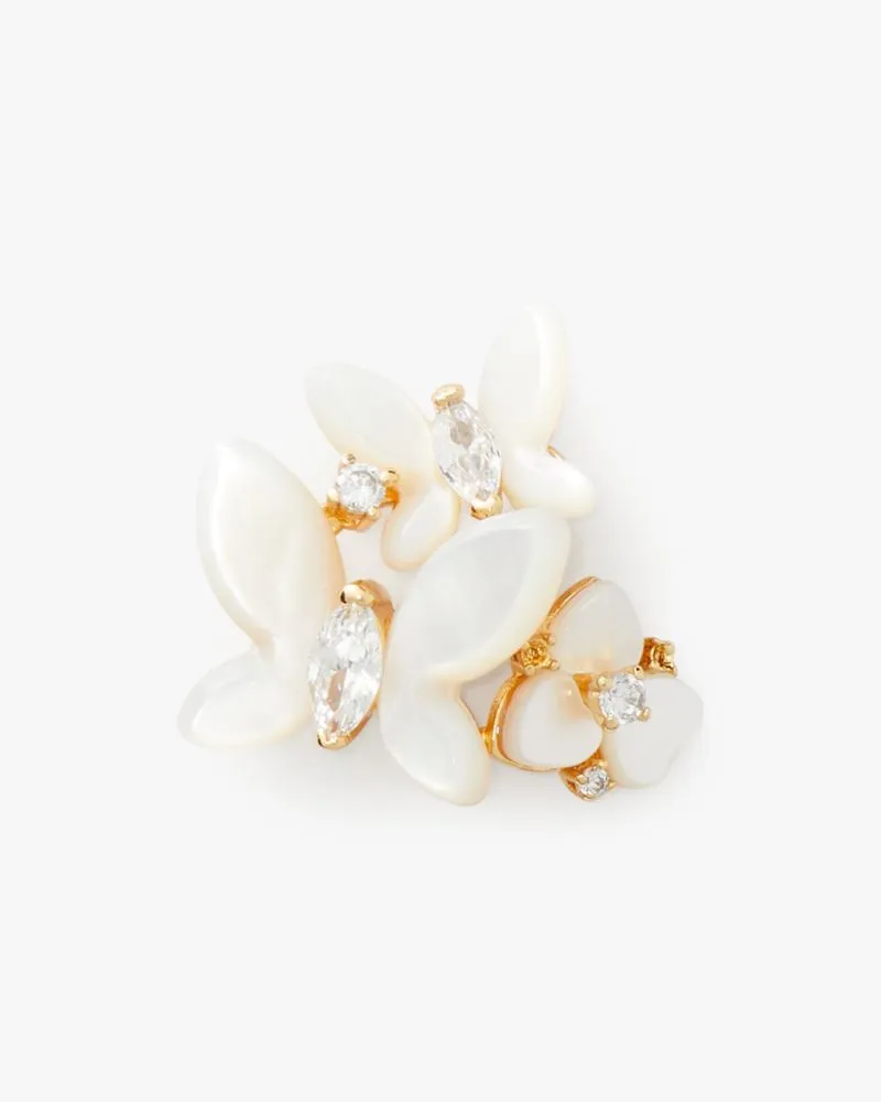Social Butterly Cluster Studs sold by Kate Spade product image thumbnail 4