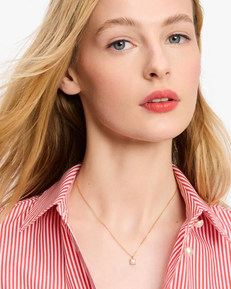 Little Luxuries 6mm Square Pendant sold by Kate Spade product image thumbnail 3