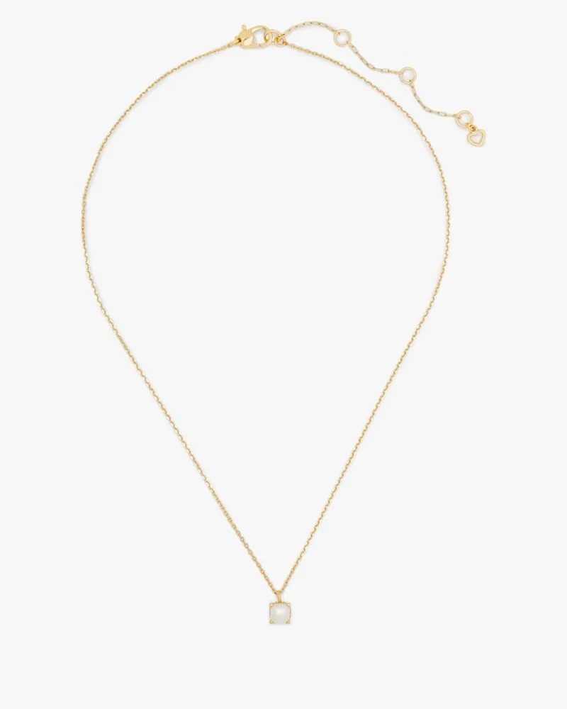 Little Luxuries 6mm Square Pendant sold by Kate Spade product image thumbnail 4