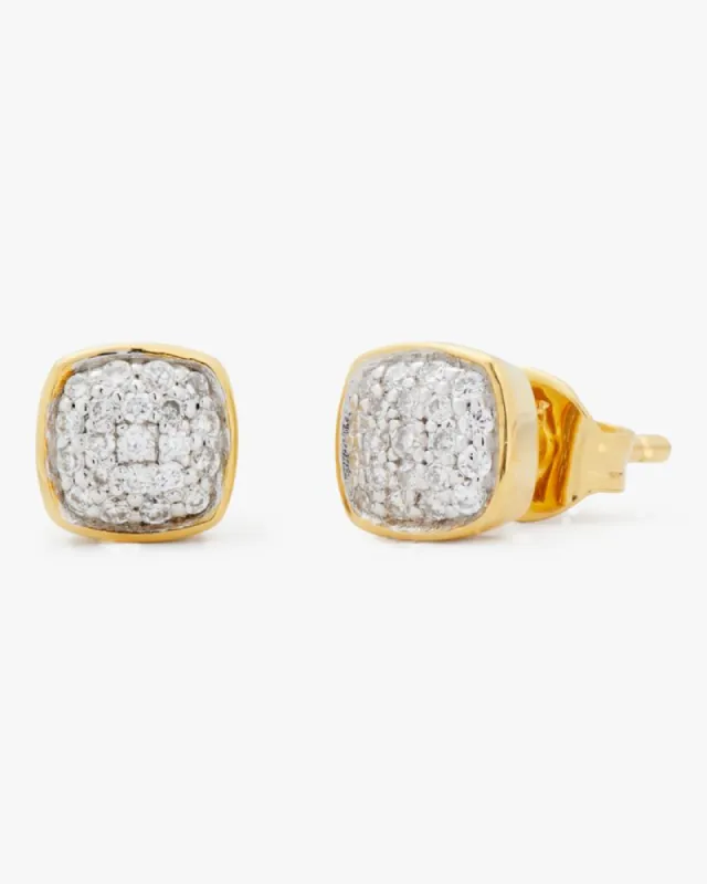 Kate Spade Fine Time To Shine Pavé Diamond Studs sold by Kate Spade