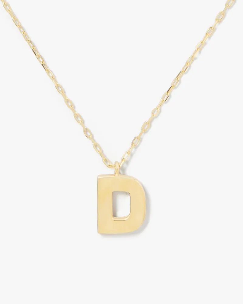 Kate Spade Fine Love Letter D Initial Pendant sold by Kate Spade