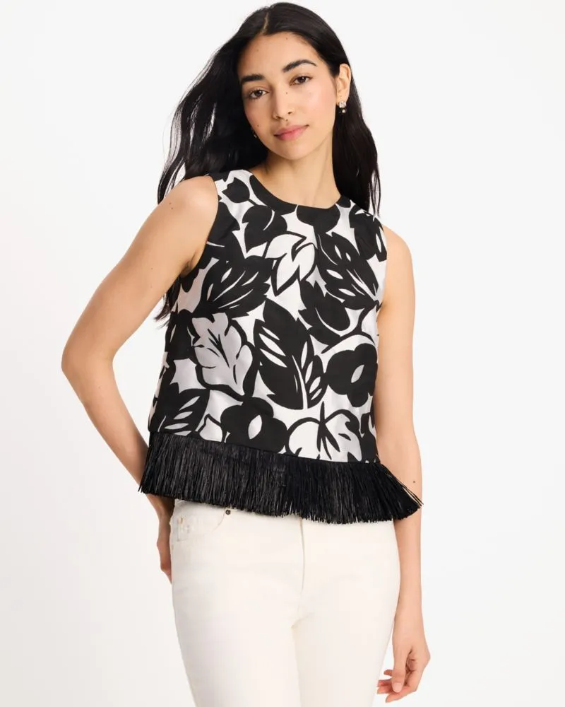 Tropical Foliage Raffia Shell sold by Kate Spade product image thumbnail 2