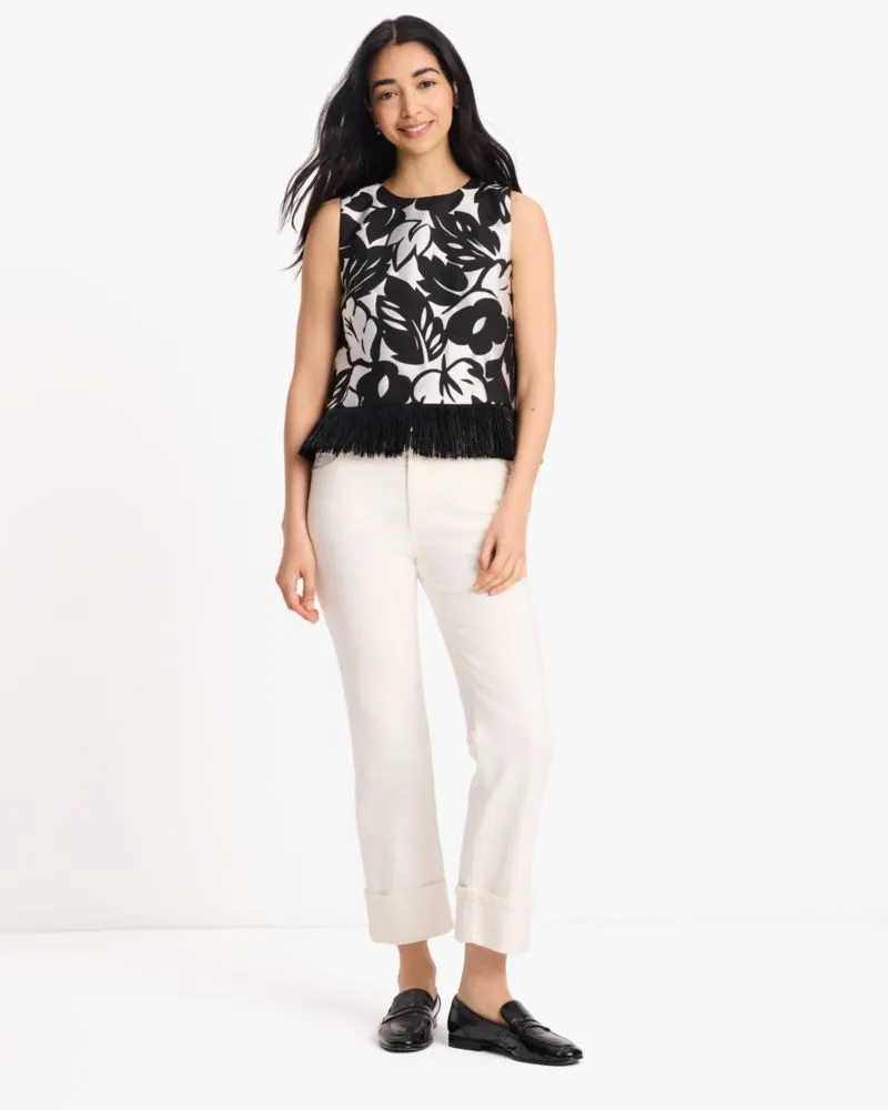 Tropical Foliage Raffia Shell sold by Kate Spade product image thumbnail 4