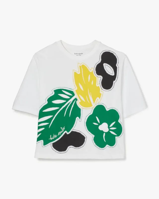 Embellished Floral Tee sold by Kate Spade