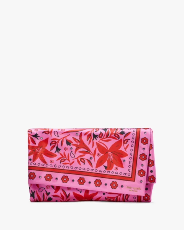 Fold Bandana Printed Clutch sold by Kate Spade