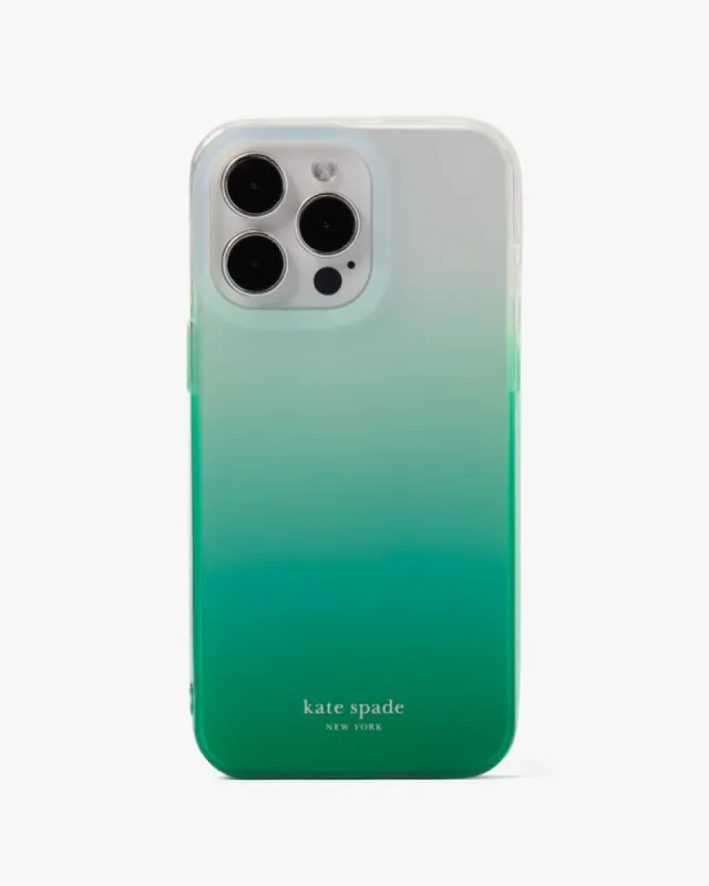 Ombre iPhone 15 Pro Case made by Kate Spade